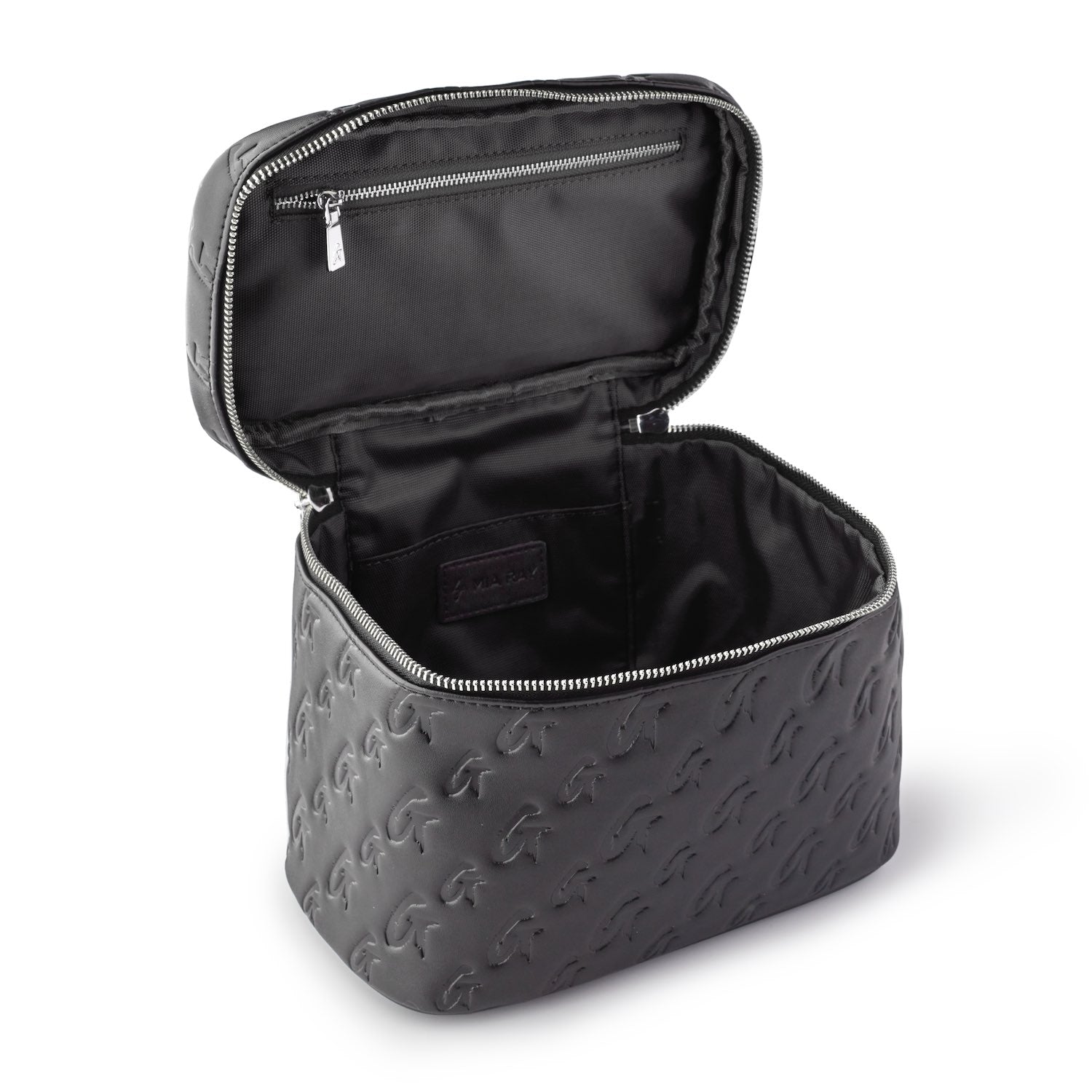 LARGE MONOGRAM TOILETRY BAG - BLACK BLACK