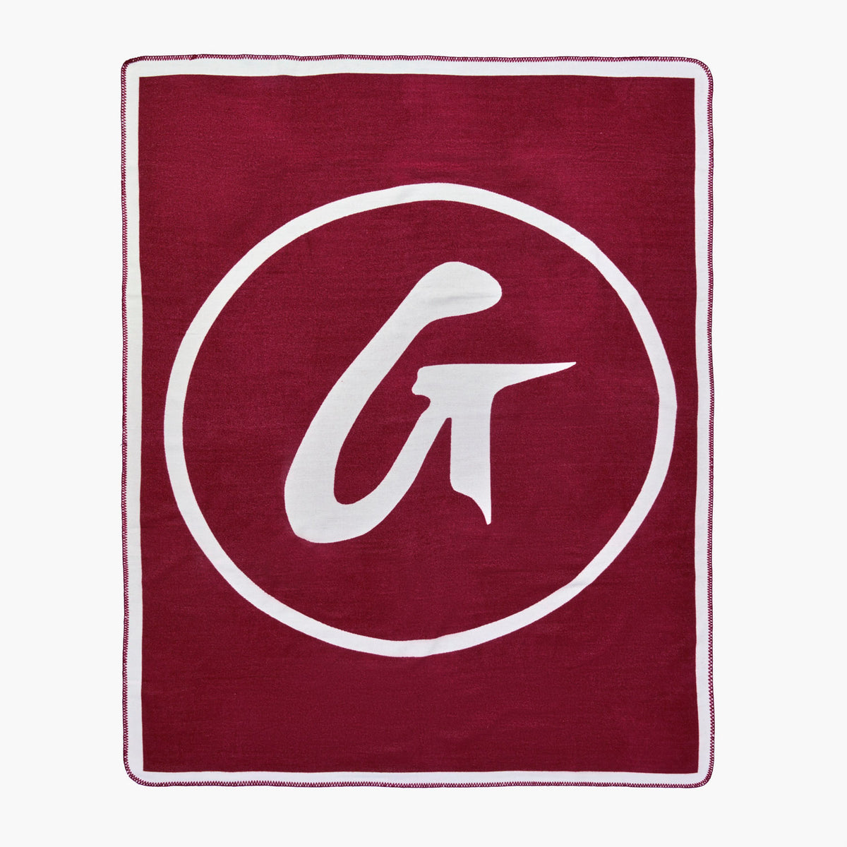 CLASSIC THROW BLANKET - BURGUNDY