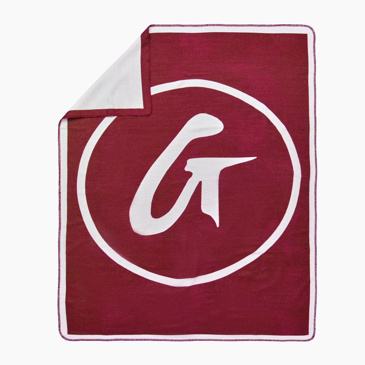 CLASSIC THROW BLANKET - BURGUNDY