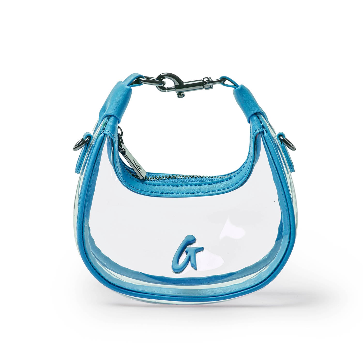 NANO CLEAR HOBO BAG - HONOLULU BLUE