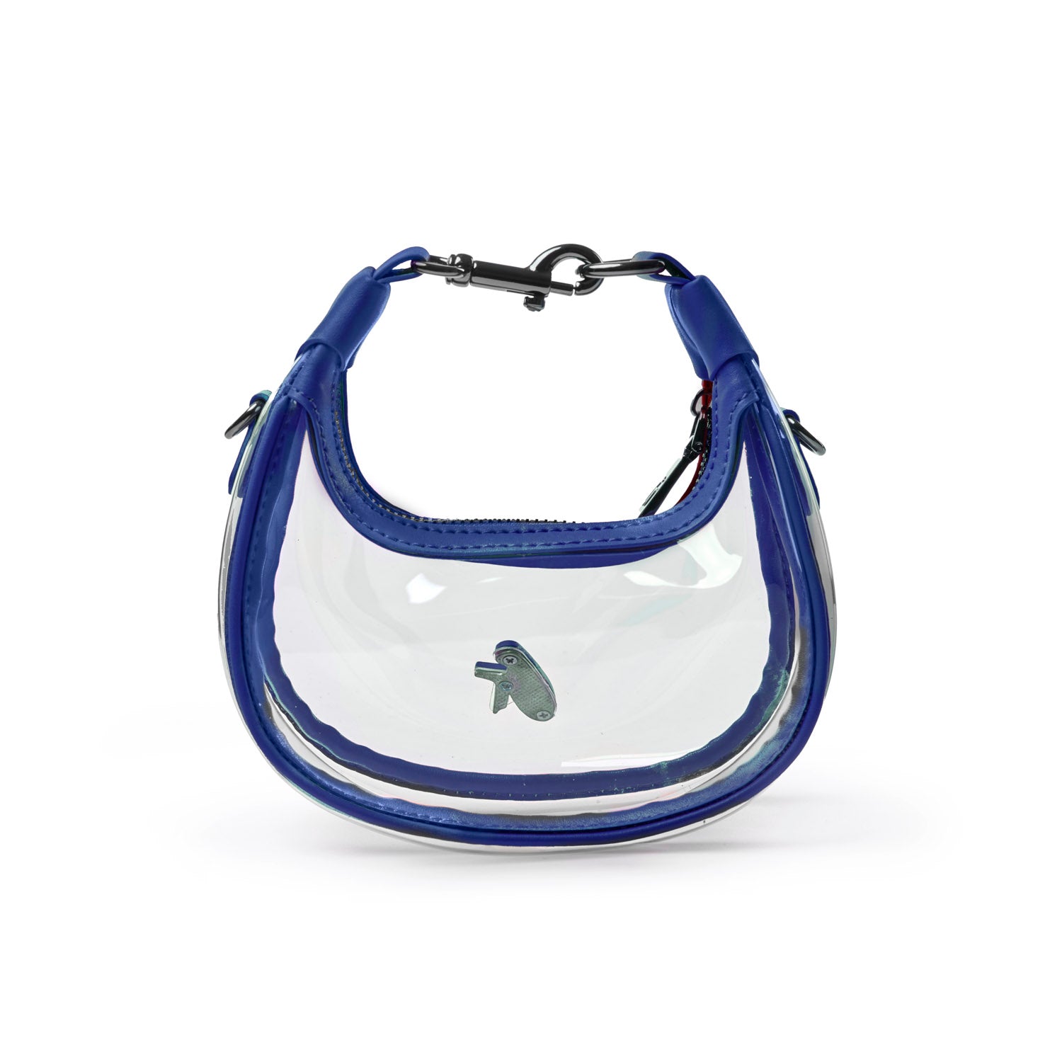NANO CLEAR HOBO BAG - BLUE