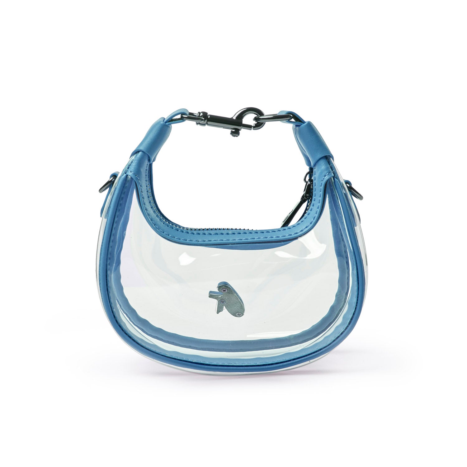 NANO CLEAR HOBO BAG - HONOLULU BLUE