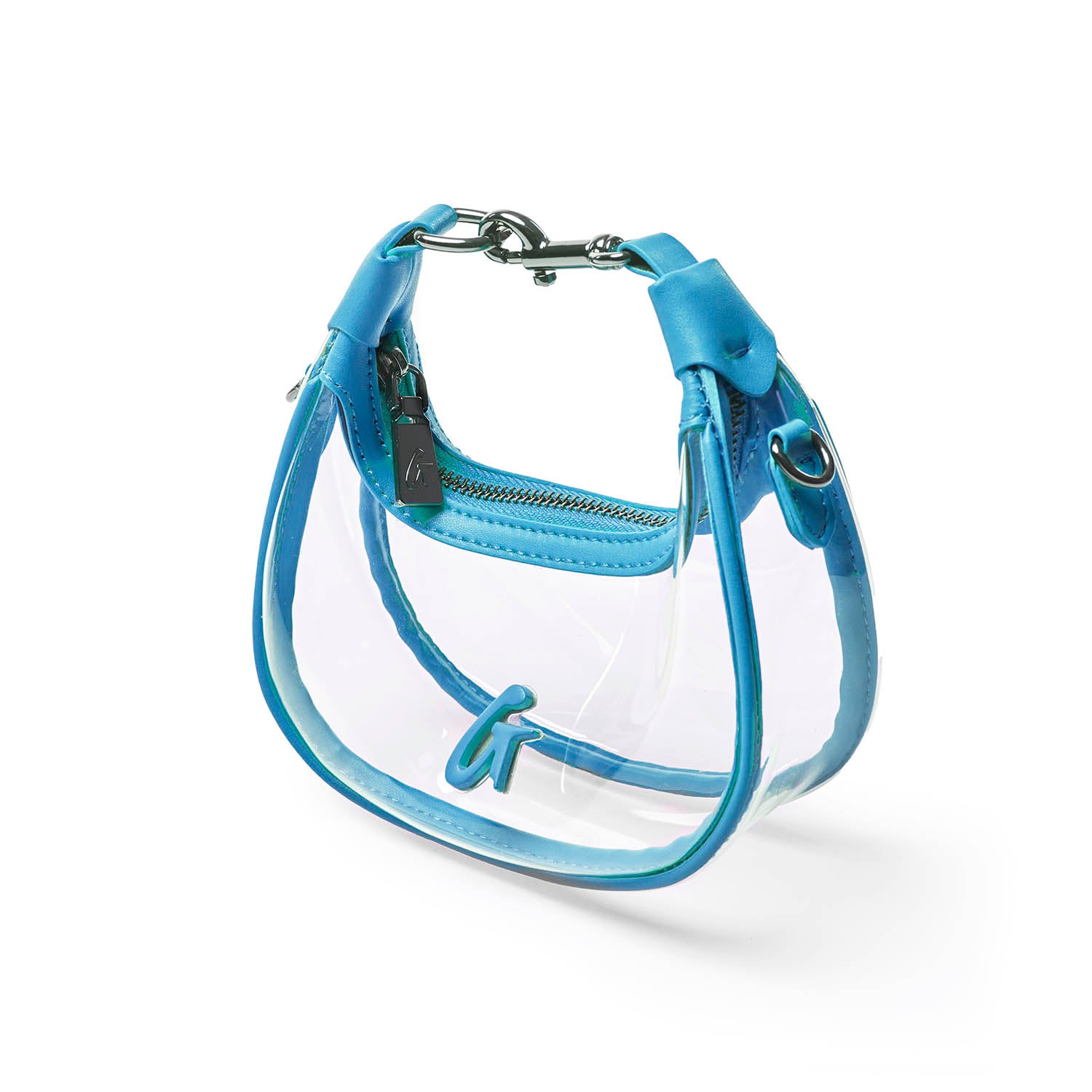 NANO CLEAR HOBO BAG - HONOLULU BLUE