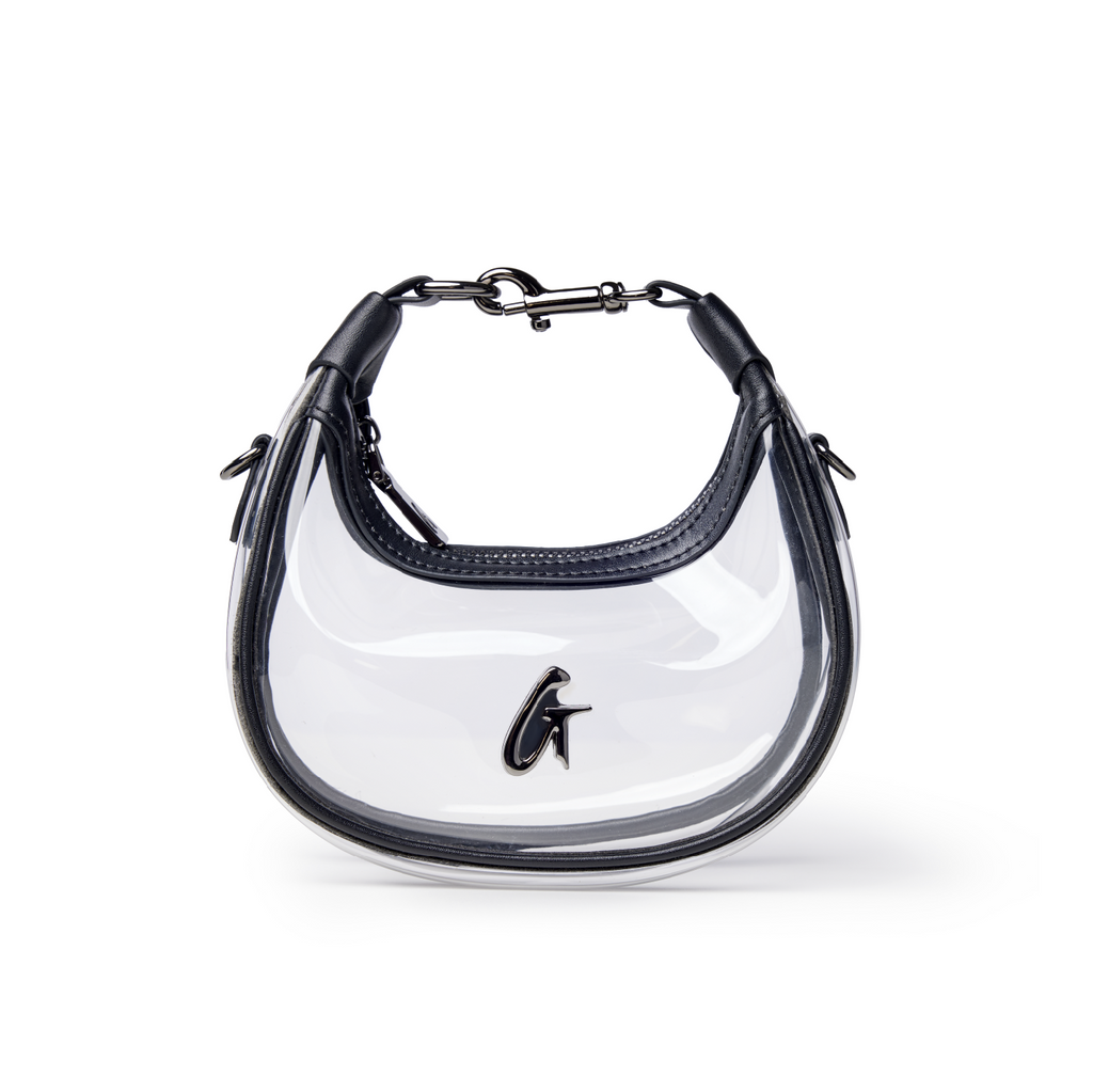 Nano Clear Hobo Bag | Mini Clear PVC Handbag | Stylish & Durable