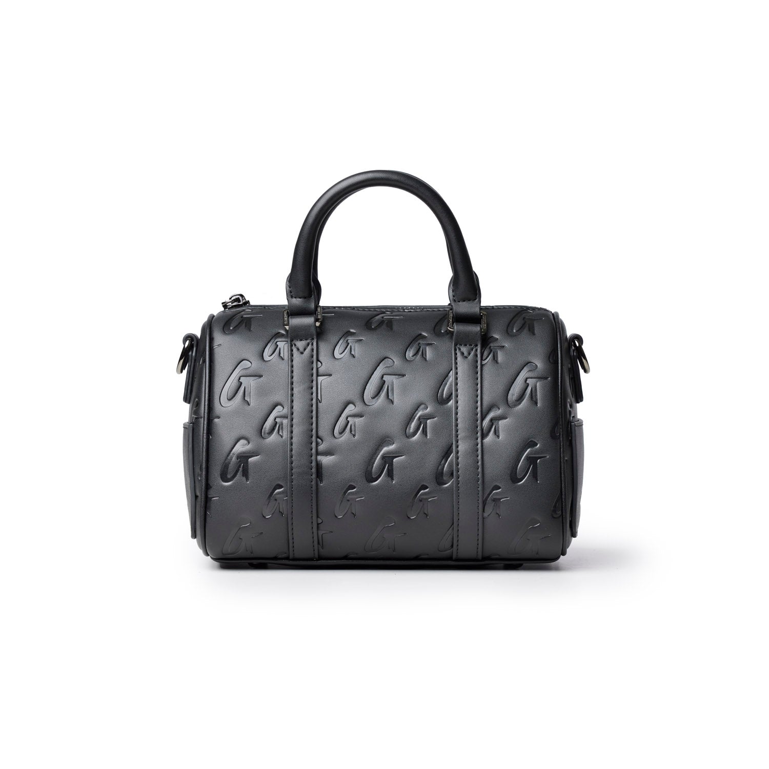 Mini Monogram Gal Boston Bag | Black | Signature G Print | Glam