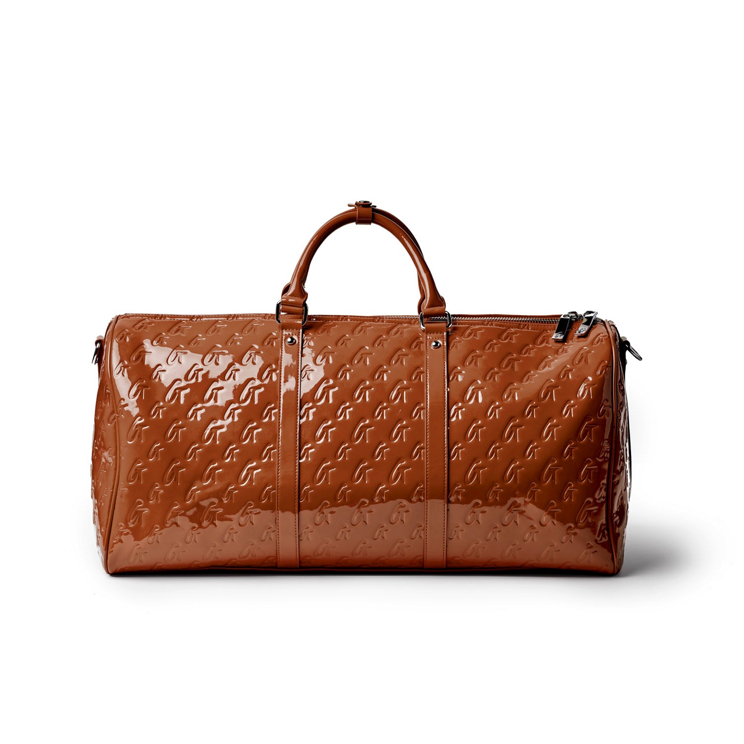 MONOGRAM DUFFLE BAG - MIRROR BROWN
