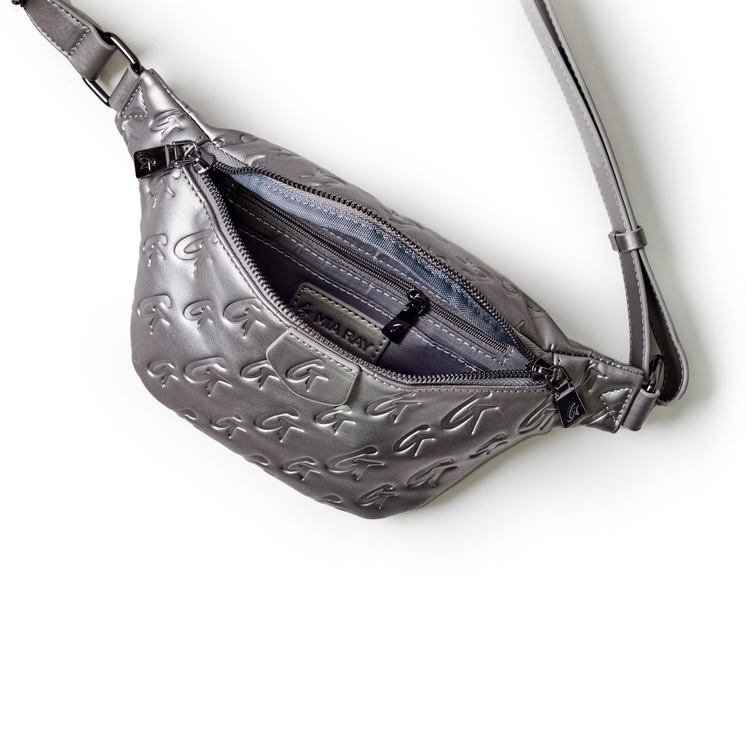 MONOGRAM MINI FANNY PACK PLATINUM