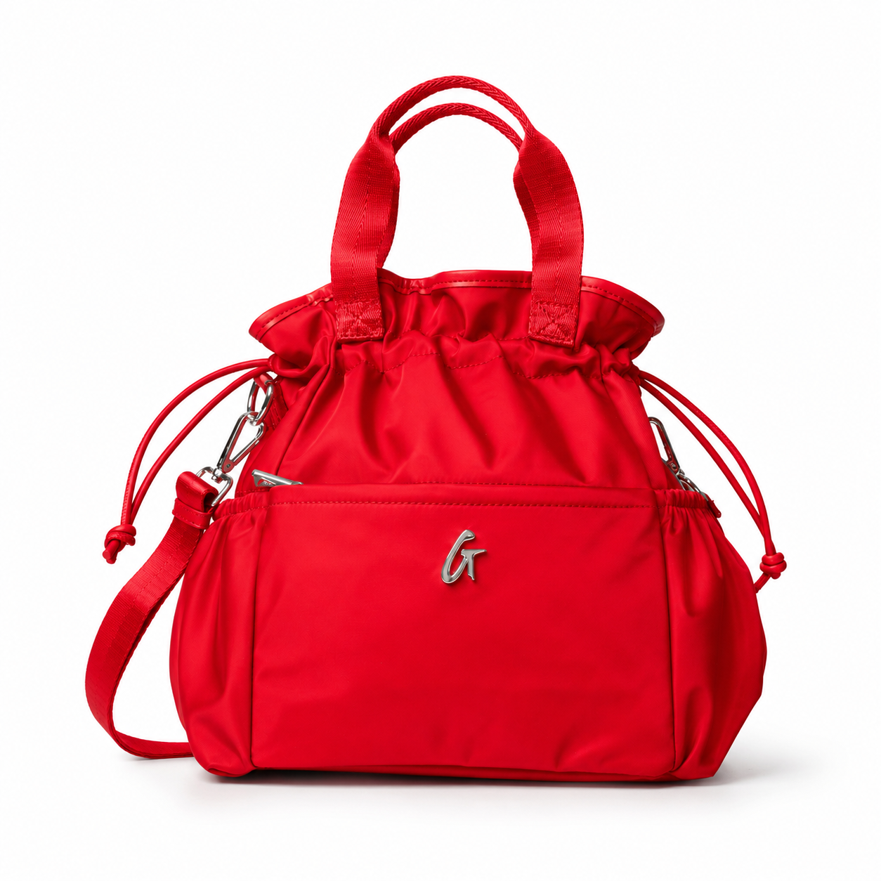 NYLON LUNCH BAG - RED