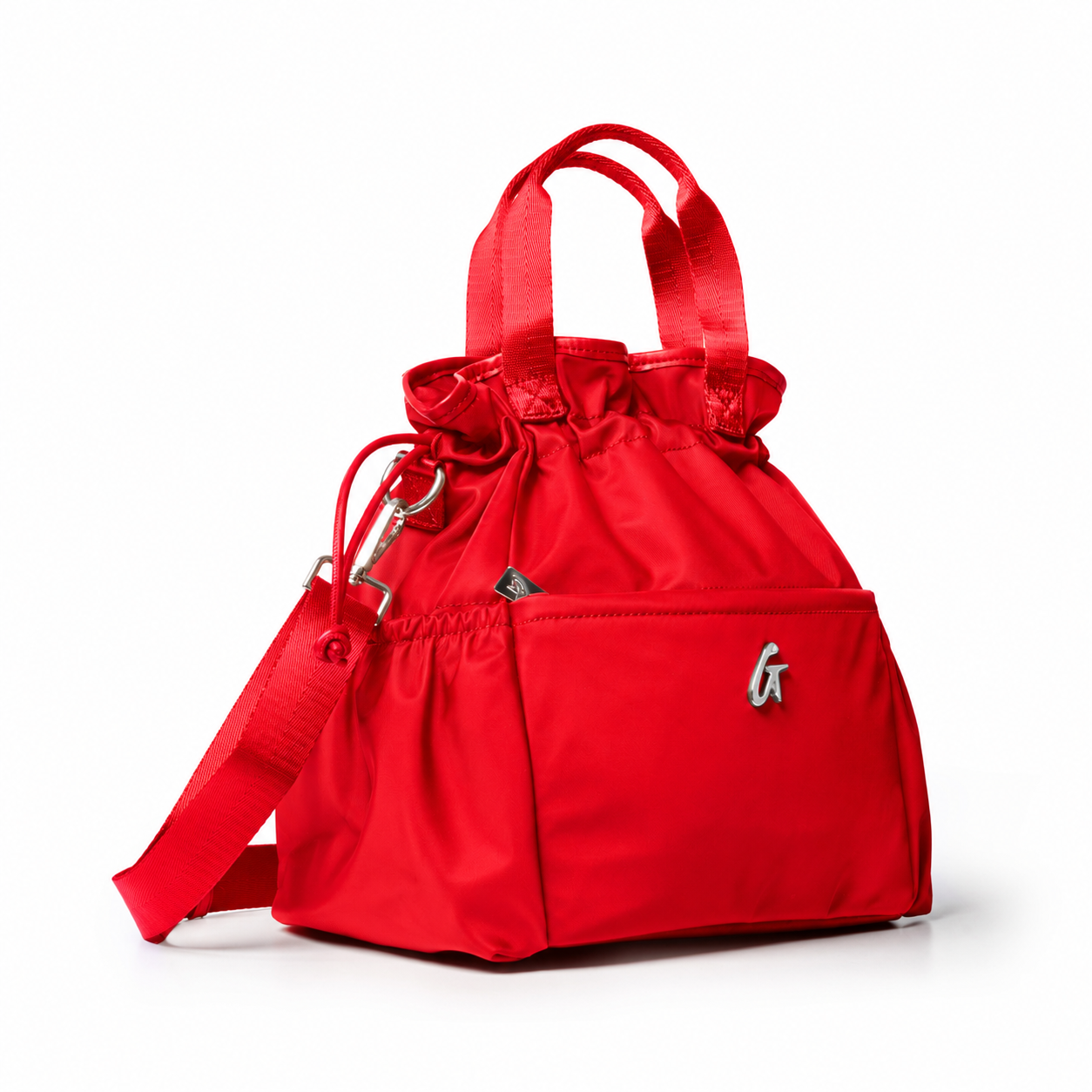 NYLON LUNCH BAG - RED