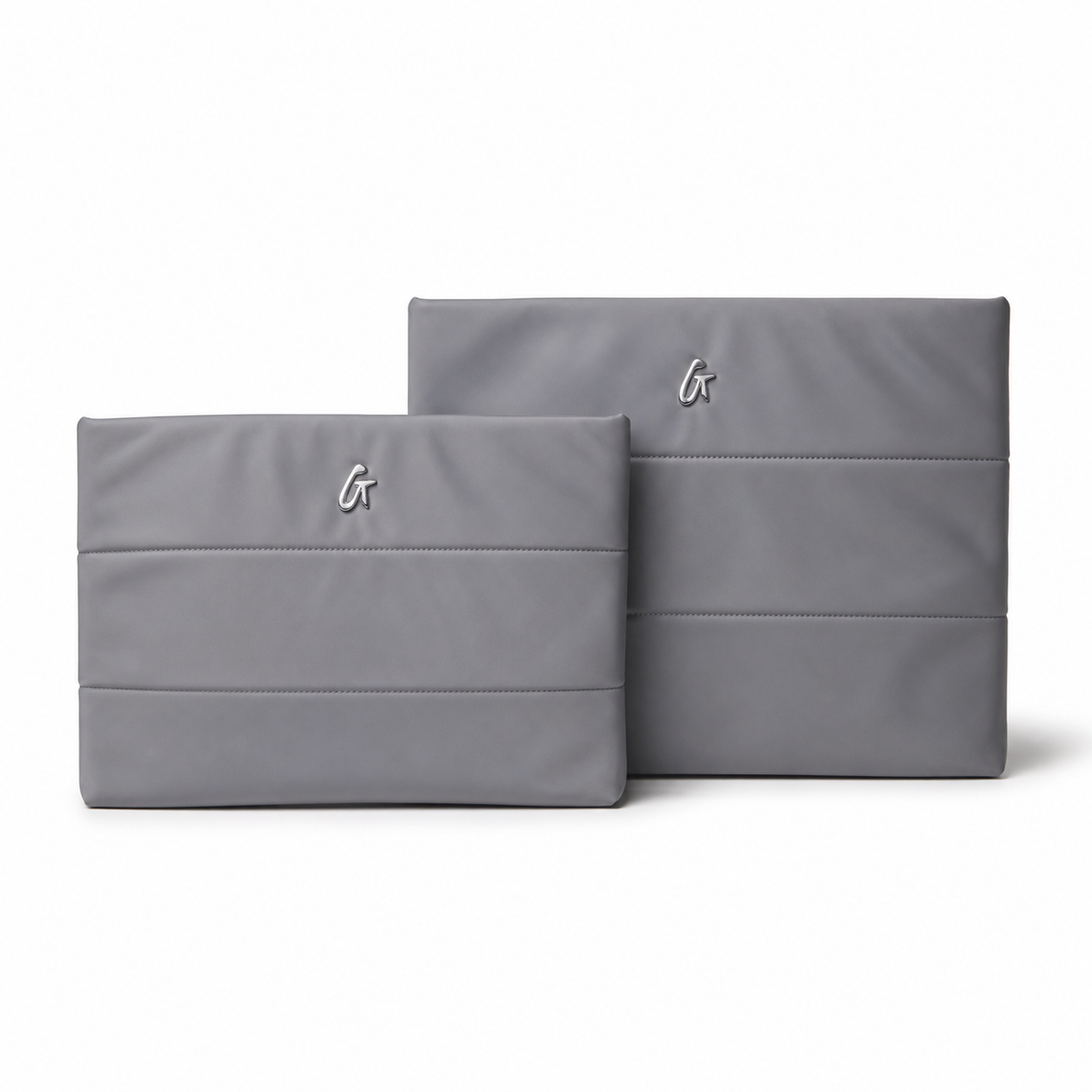 NYLON LAPTOP SLEEVE - GRAY