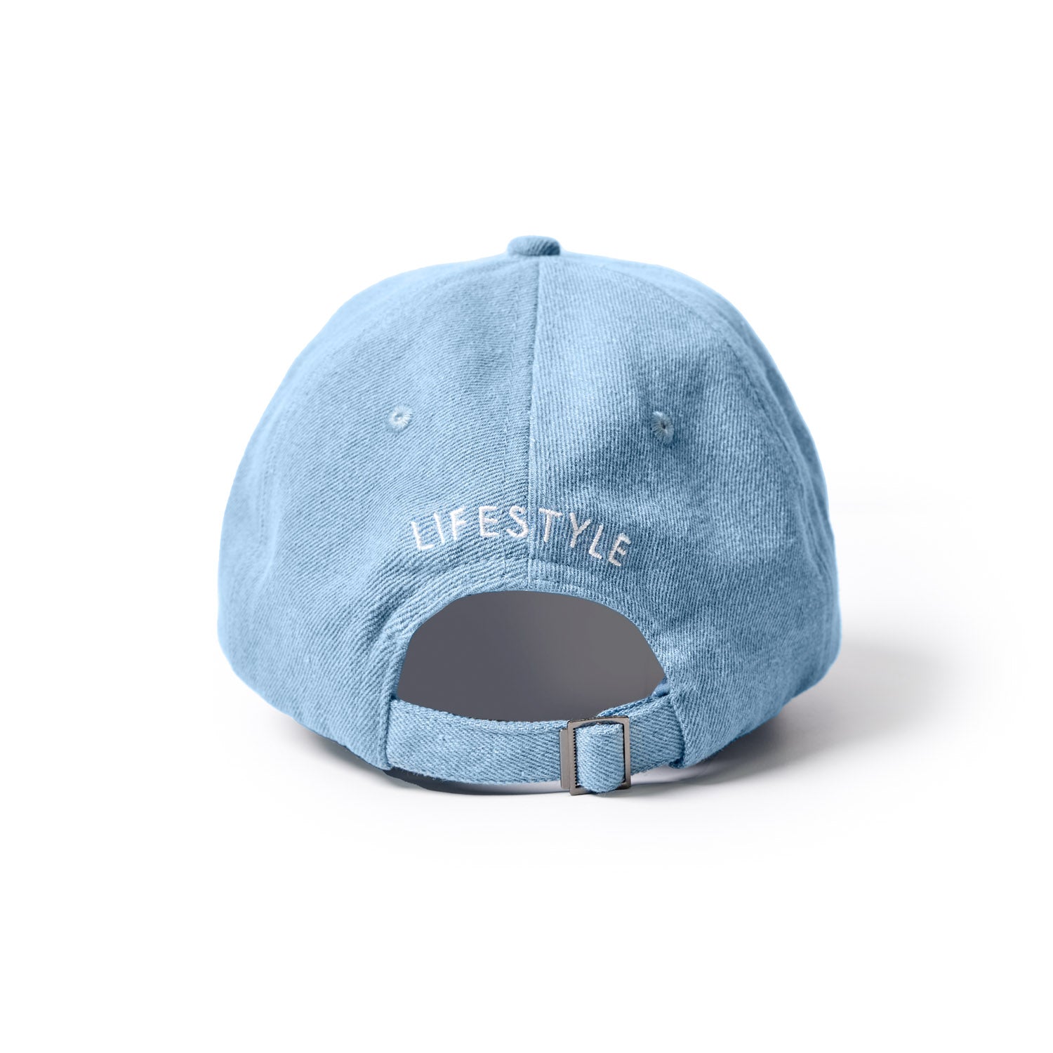 GLAM-AHOLIC LIFESTYLE DENIM DAD HAT