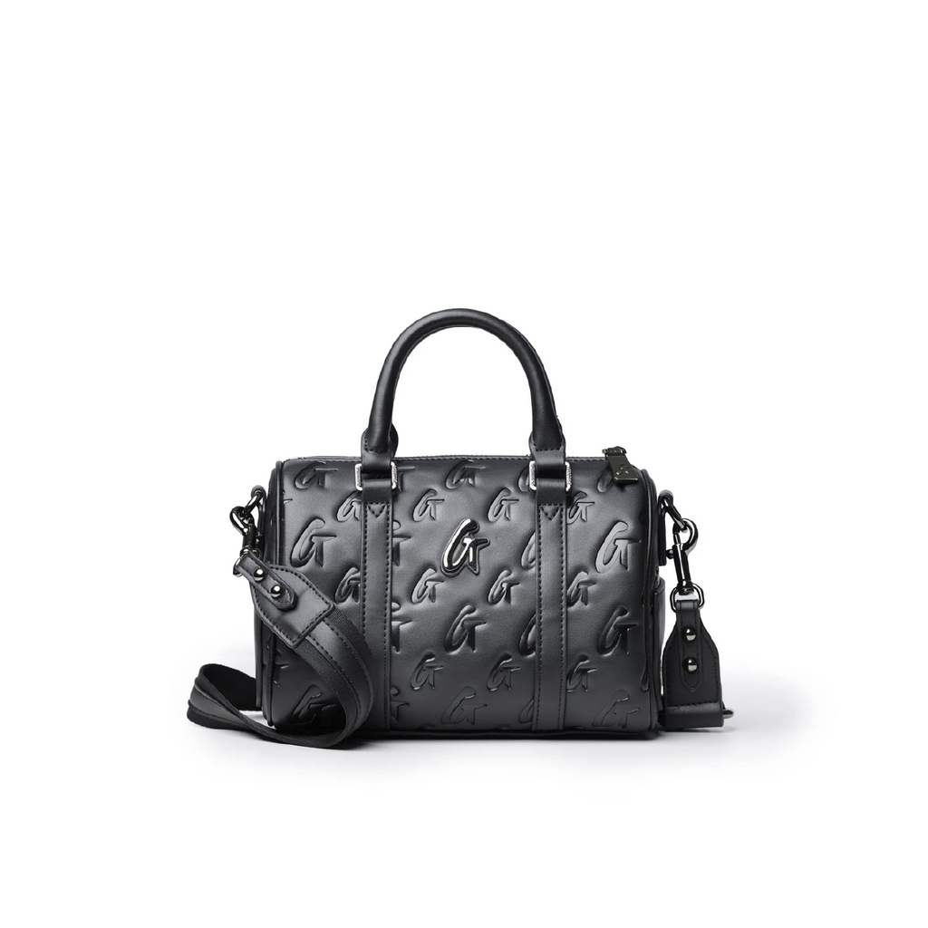 Mini Monogram Gal Boston Bag | Black | Signature G Print | Glam