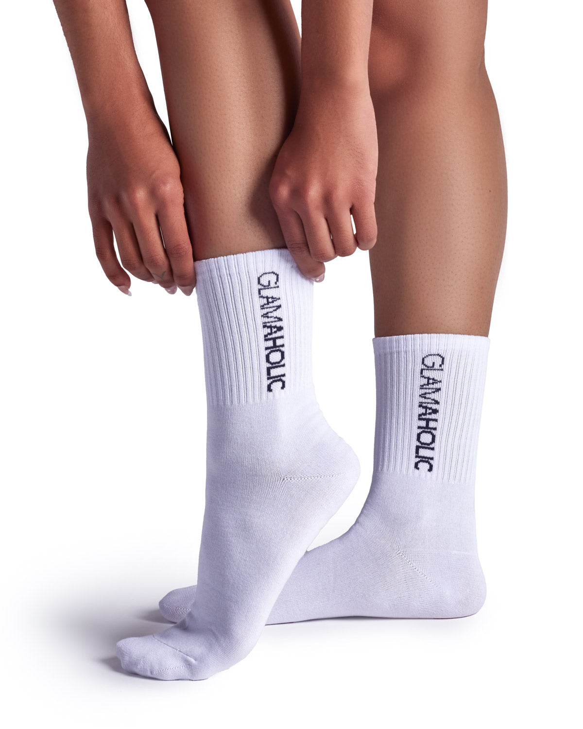 ATHLETIC CREW SOCKS - BLACK