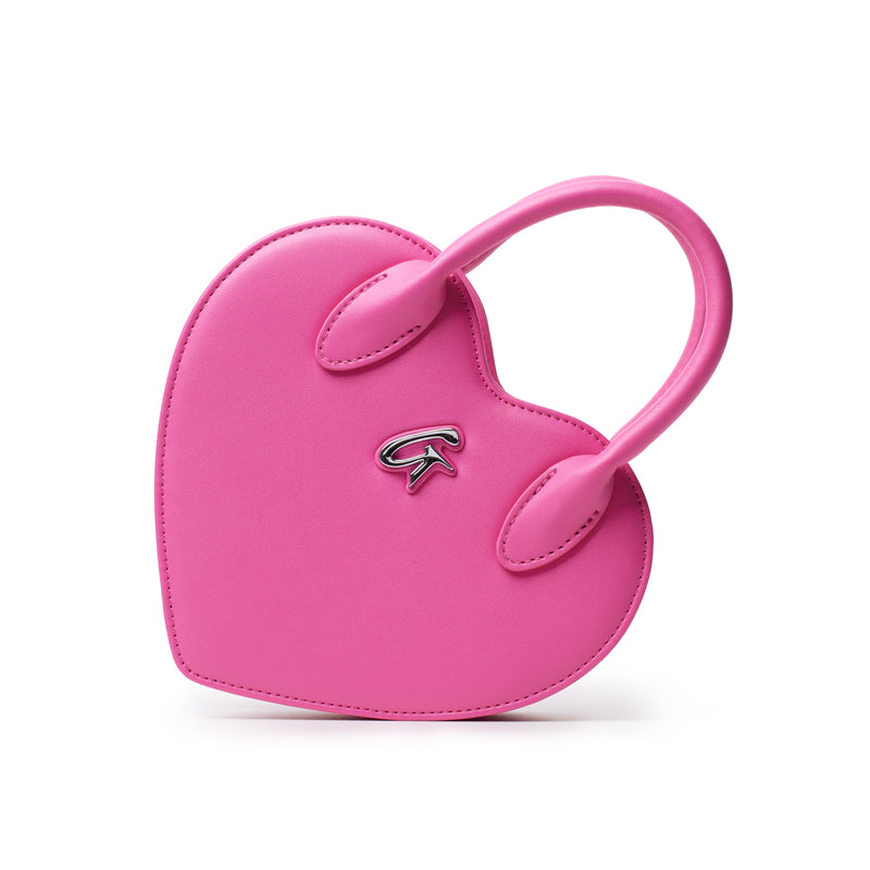 'Glam' Heart Clear Glam Bag main image 0
