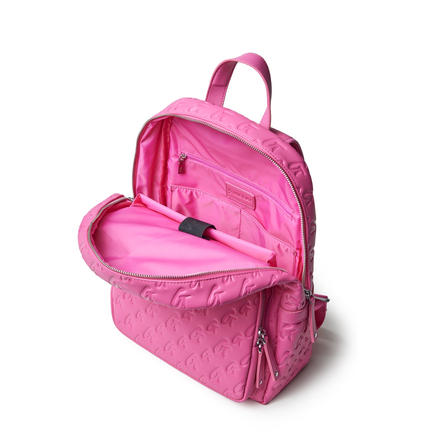 MONOGRAM BACKPACK HOT PINK