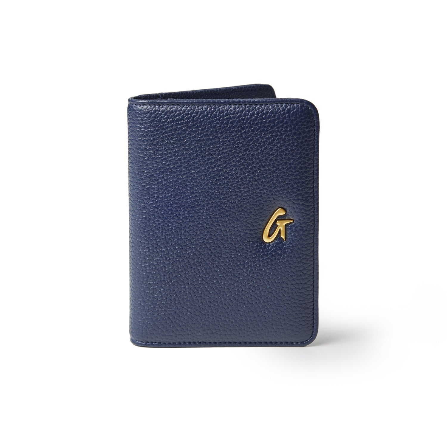 PEBBLE PASSPORT HOLDER NAVY