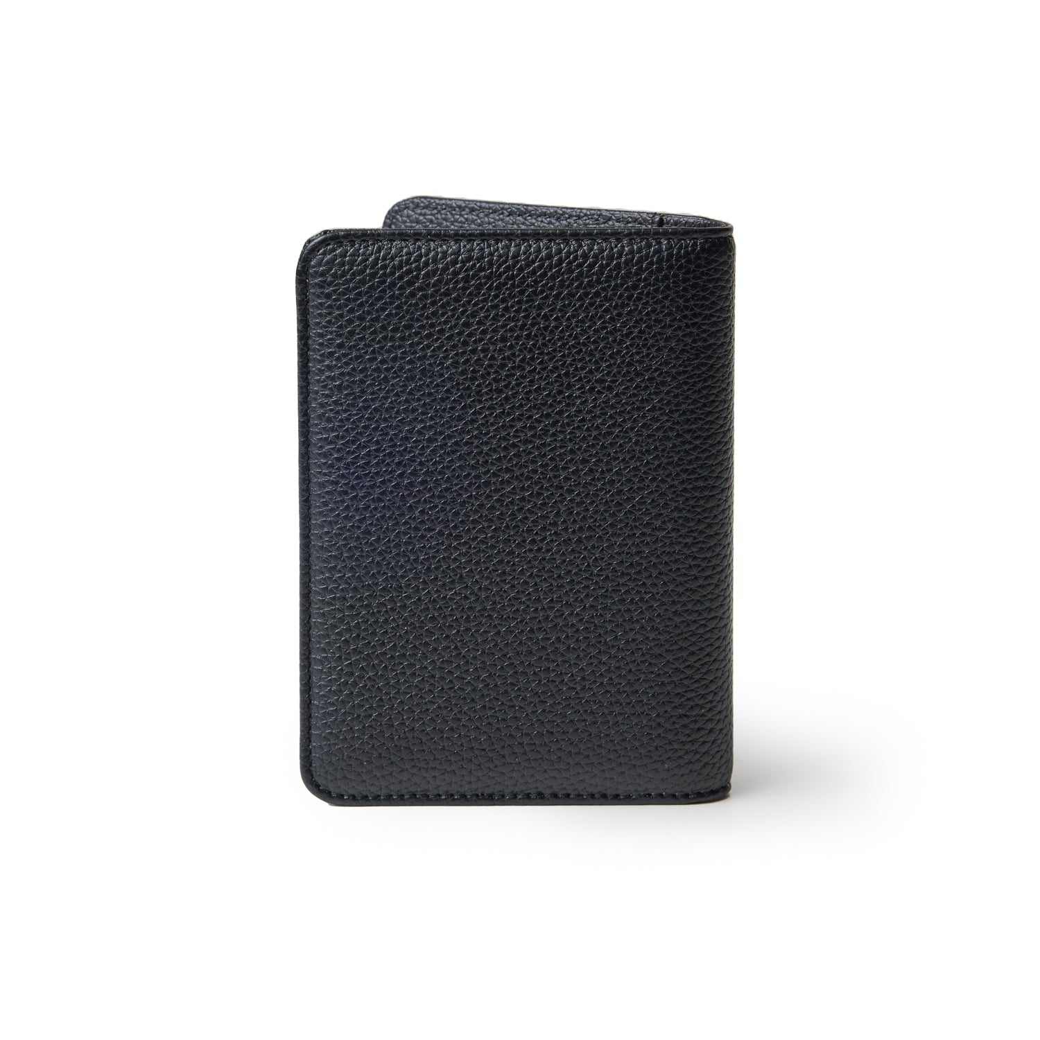 PEBBLE PASSPORT HOLDER BLACK