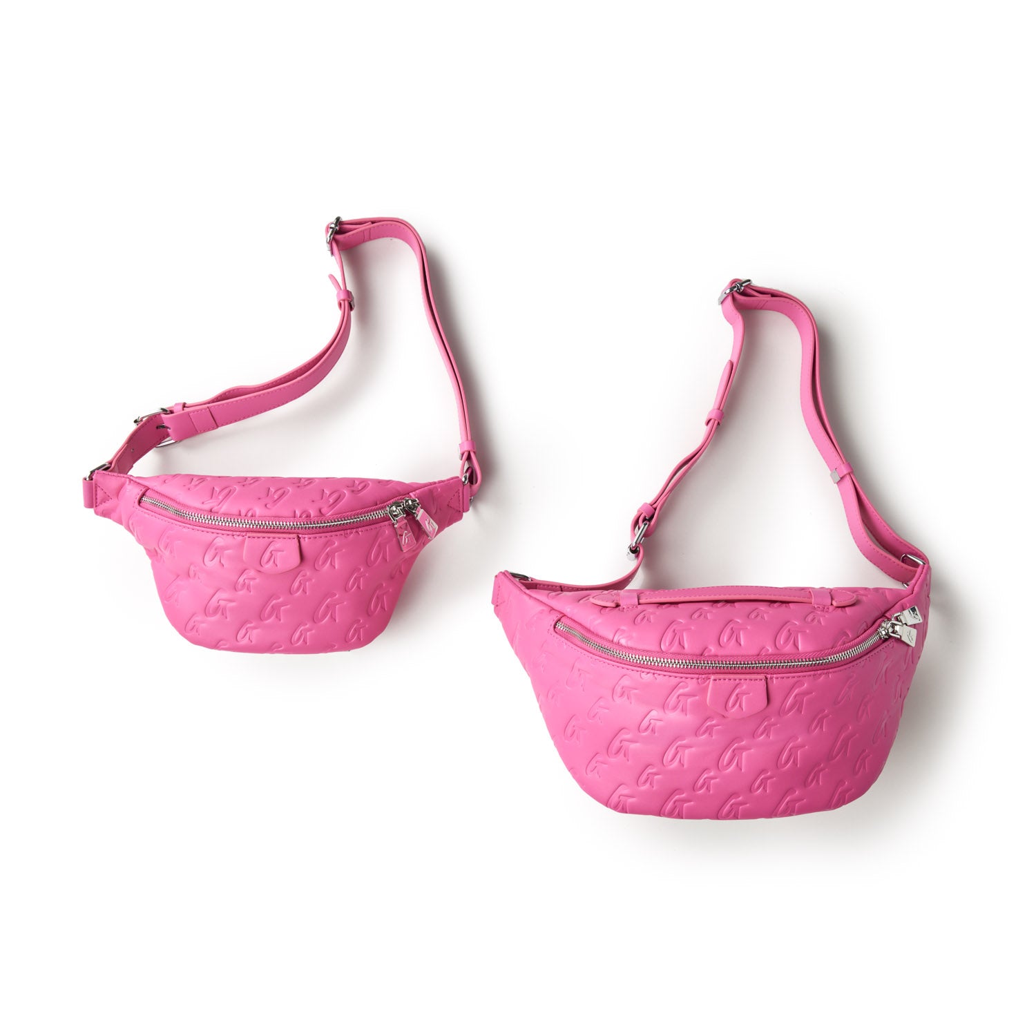 MONOGRAM FANNY PACK HOT PINK