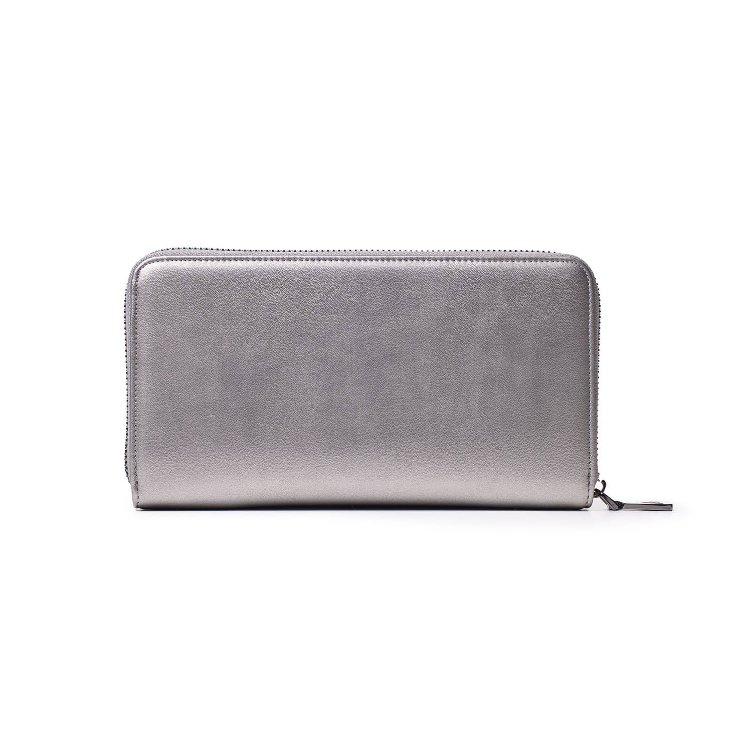 SIGNATURE LOGO JUMBO WALLET PLATINUM