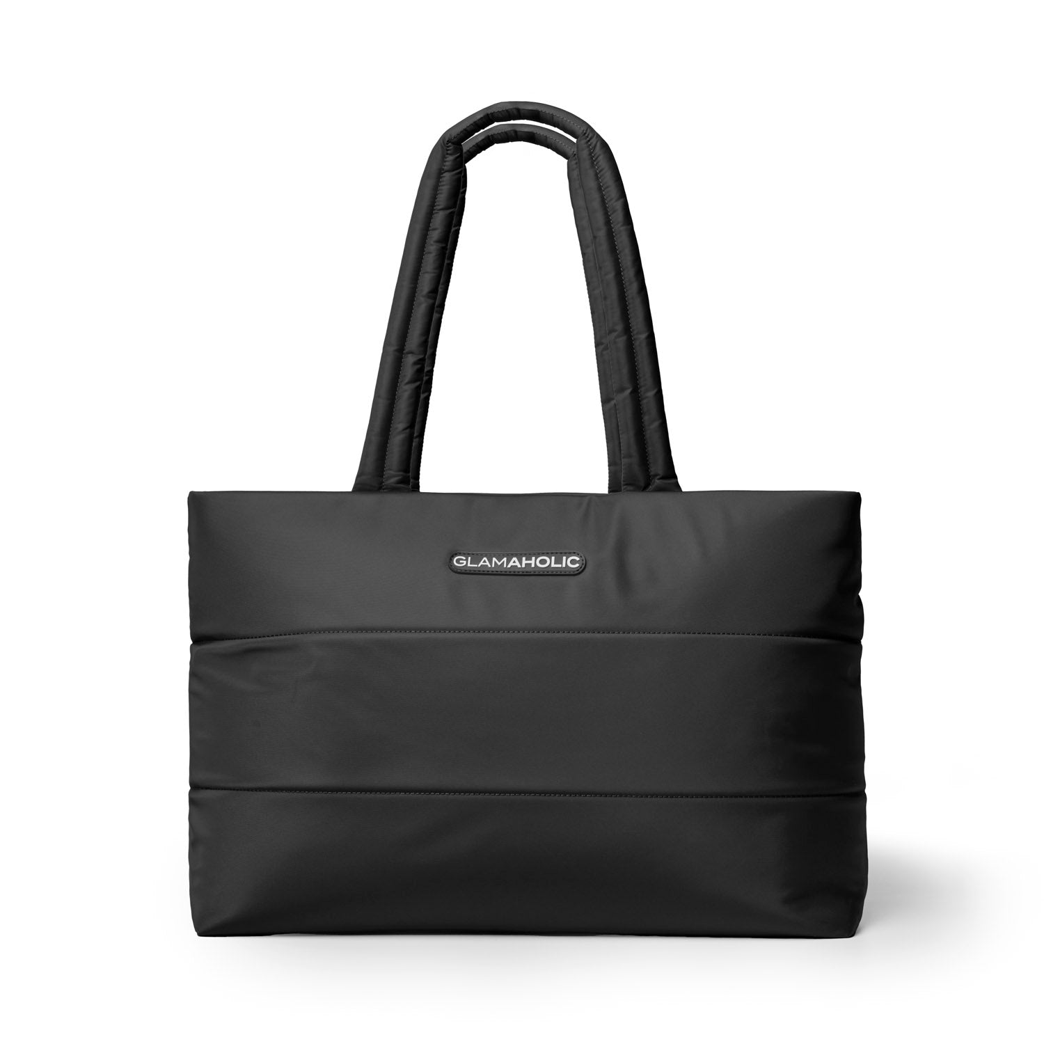 ATHLETIC NYLON TOTE - BLACK