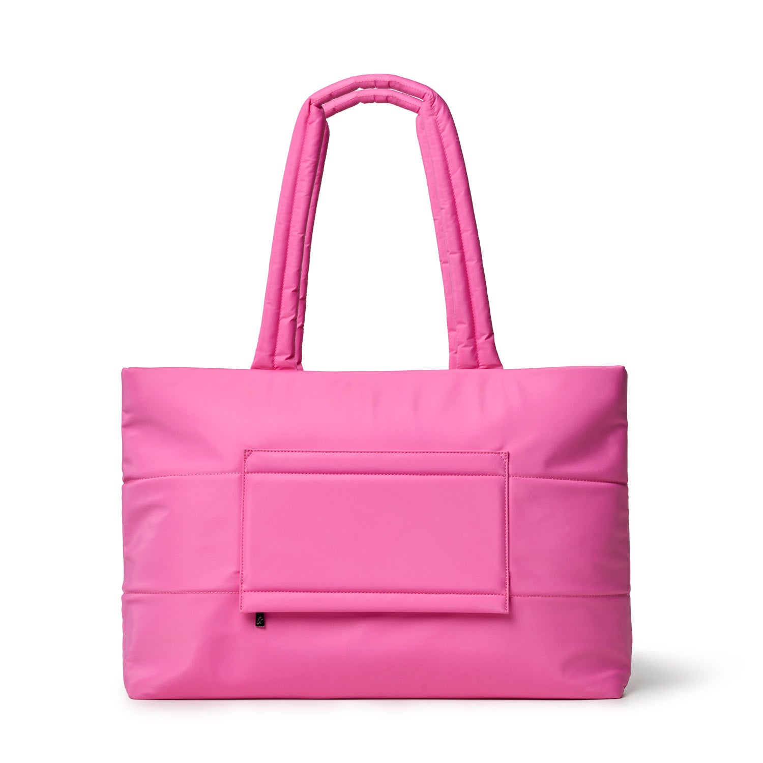 ATHLETIC NYLON TOTE - HOT PINK