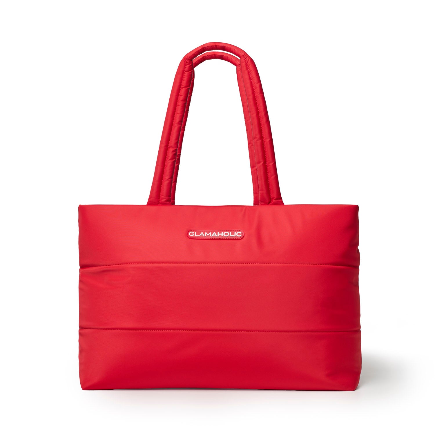 ATHLETIC NYLON TOTE - RED