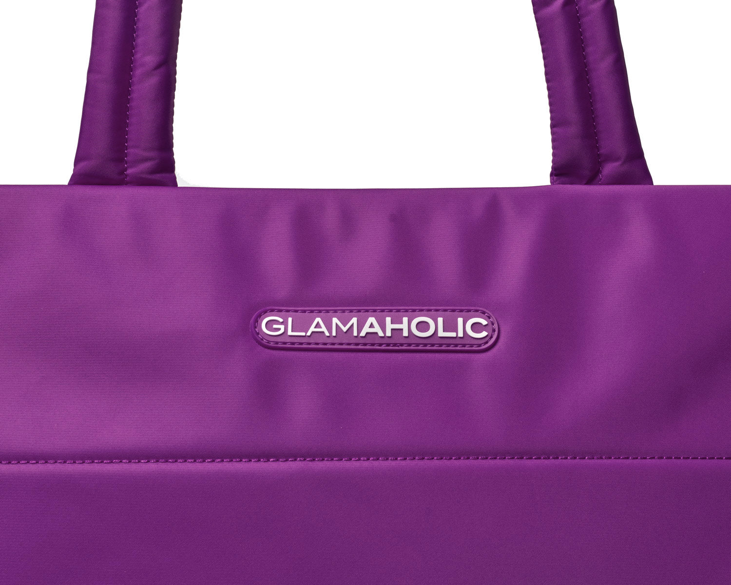 ATHLETIC NYLON TOTE - PURPLE