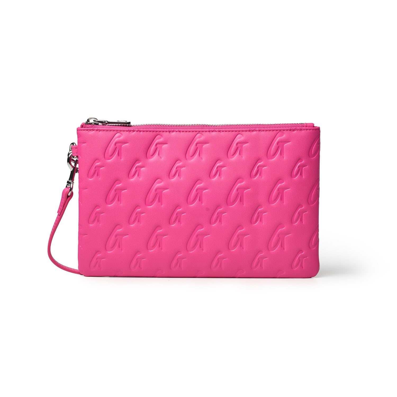 MONOGRAM WRISTLET - HOT PINK