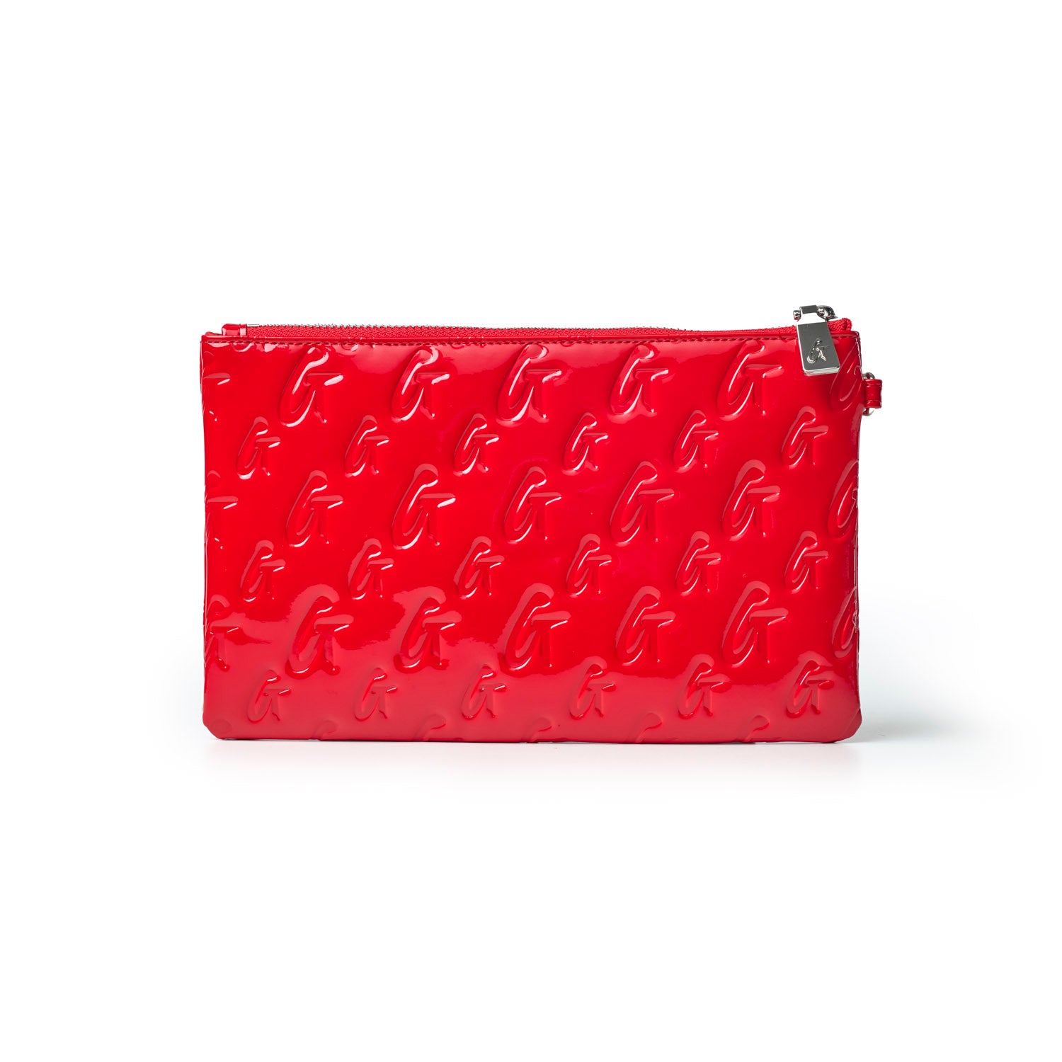 MONOGRAM WRISTLET - MIRROR RED
