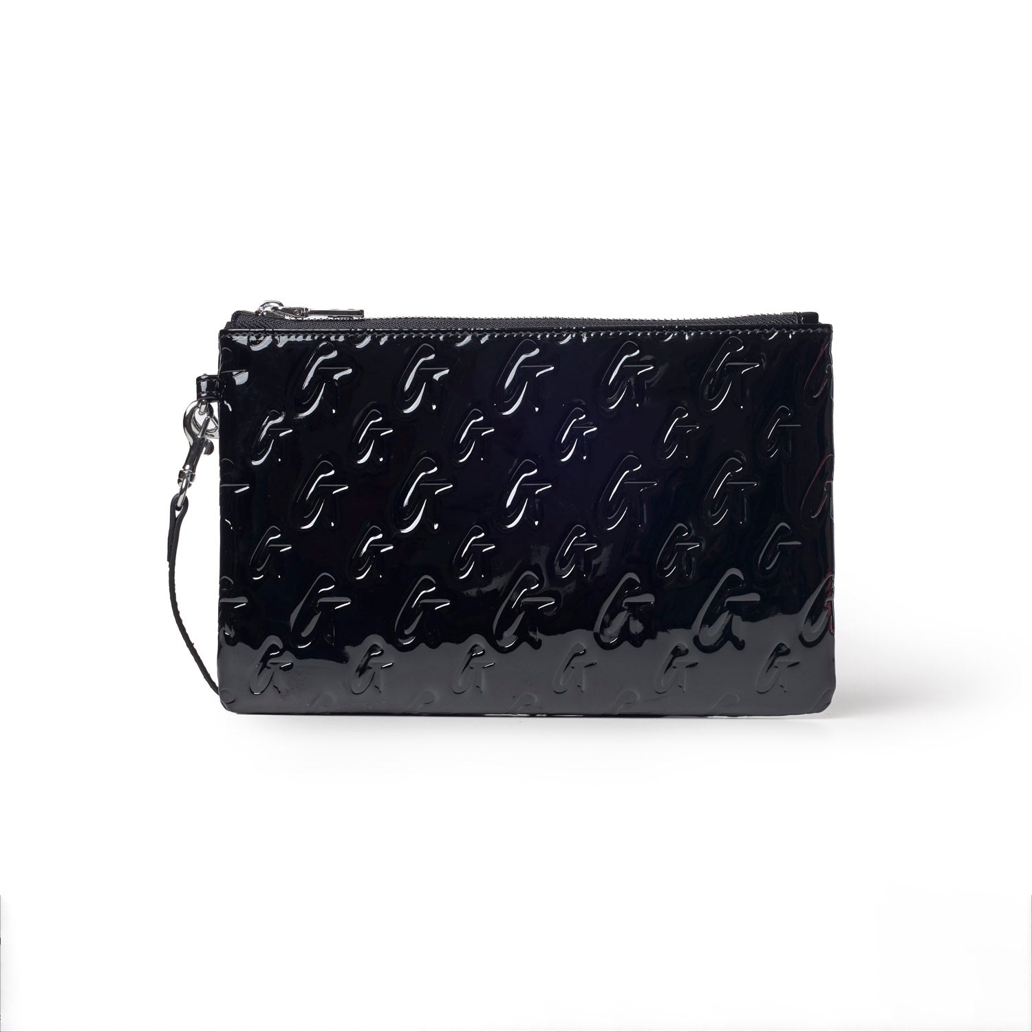 MONOGRAM WRISTLET - MIRROR BLACK