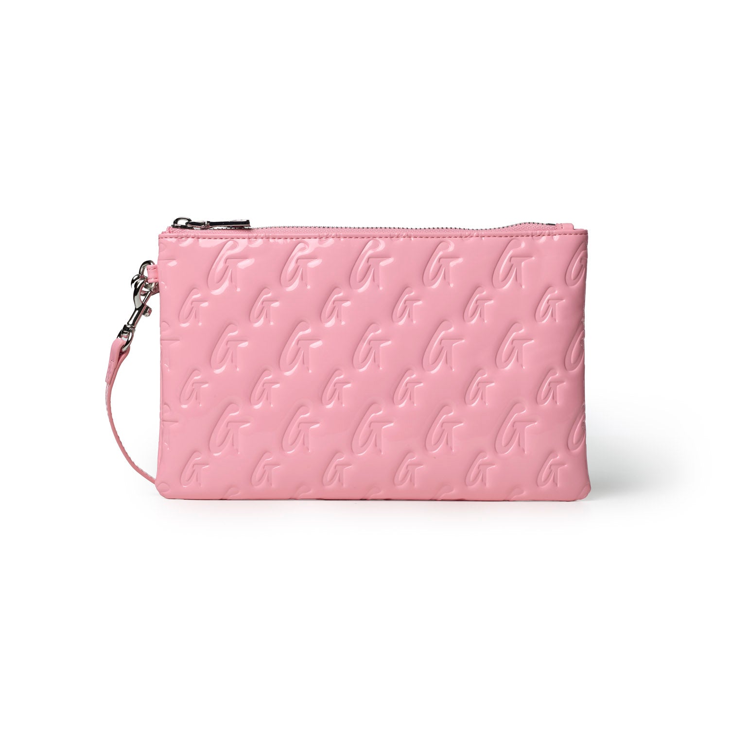 MONOGRAM WRISTLET - MIRROR LIGHT PINK