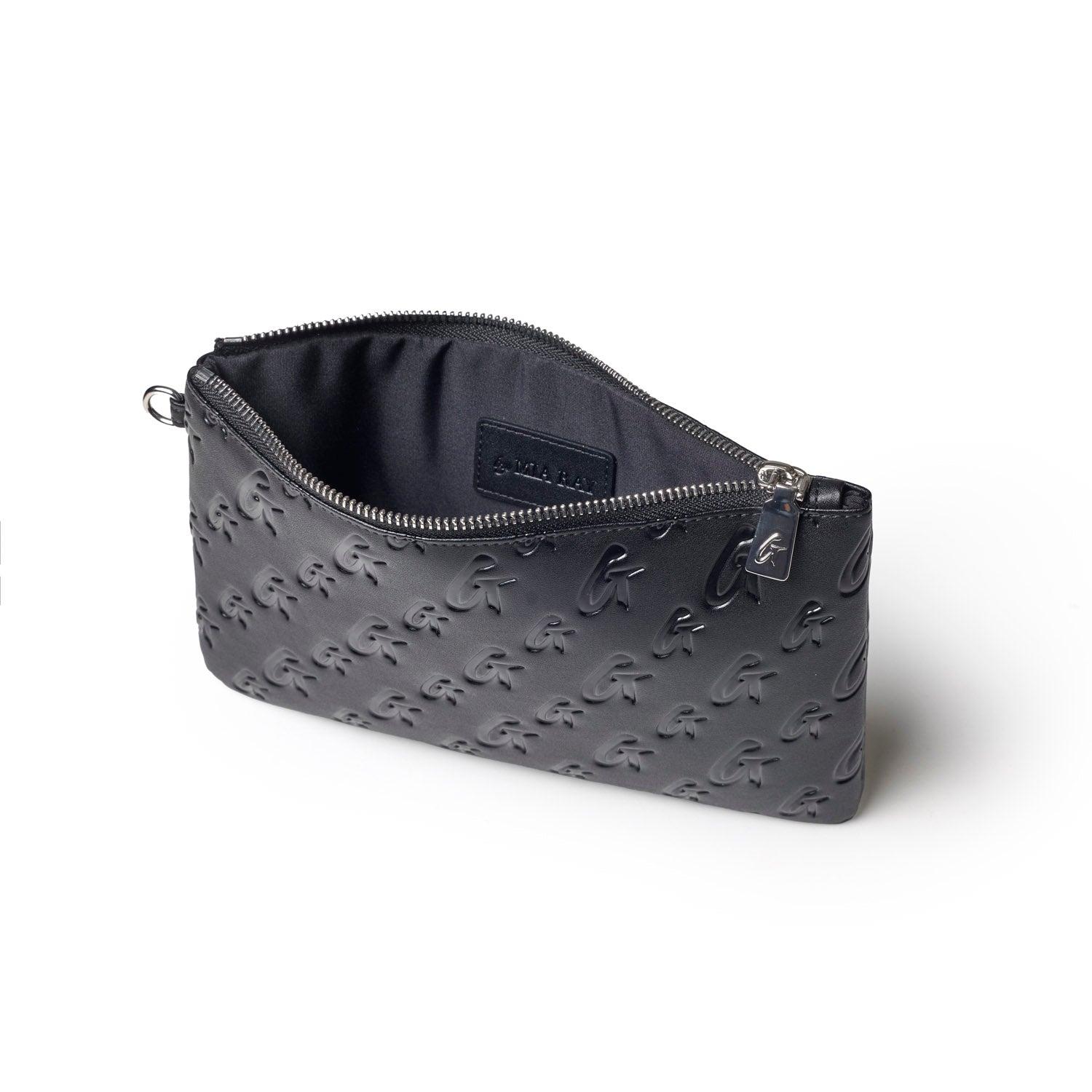 MONOGRAM WRISTLET - BLACK