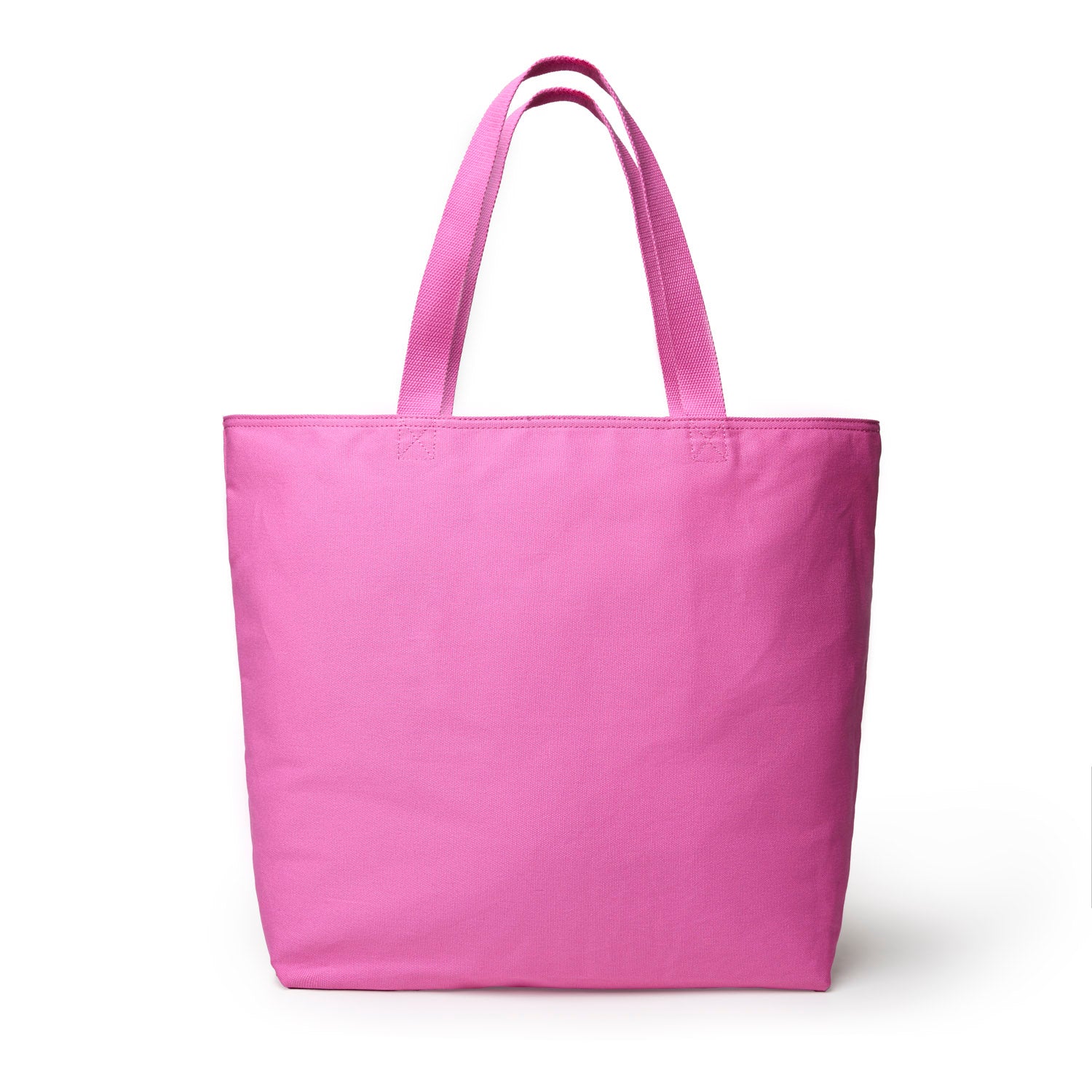 Busy Living Canvas Tote | Hot Pink | Oversized Durable Cotton
