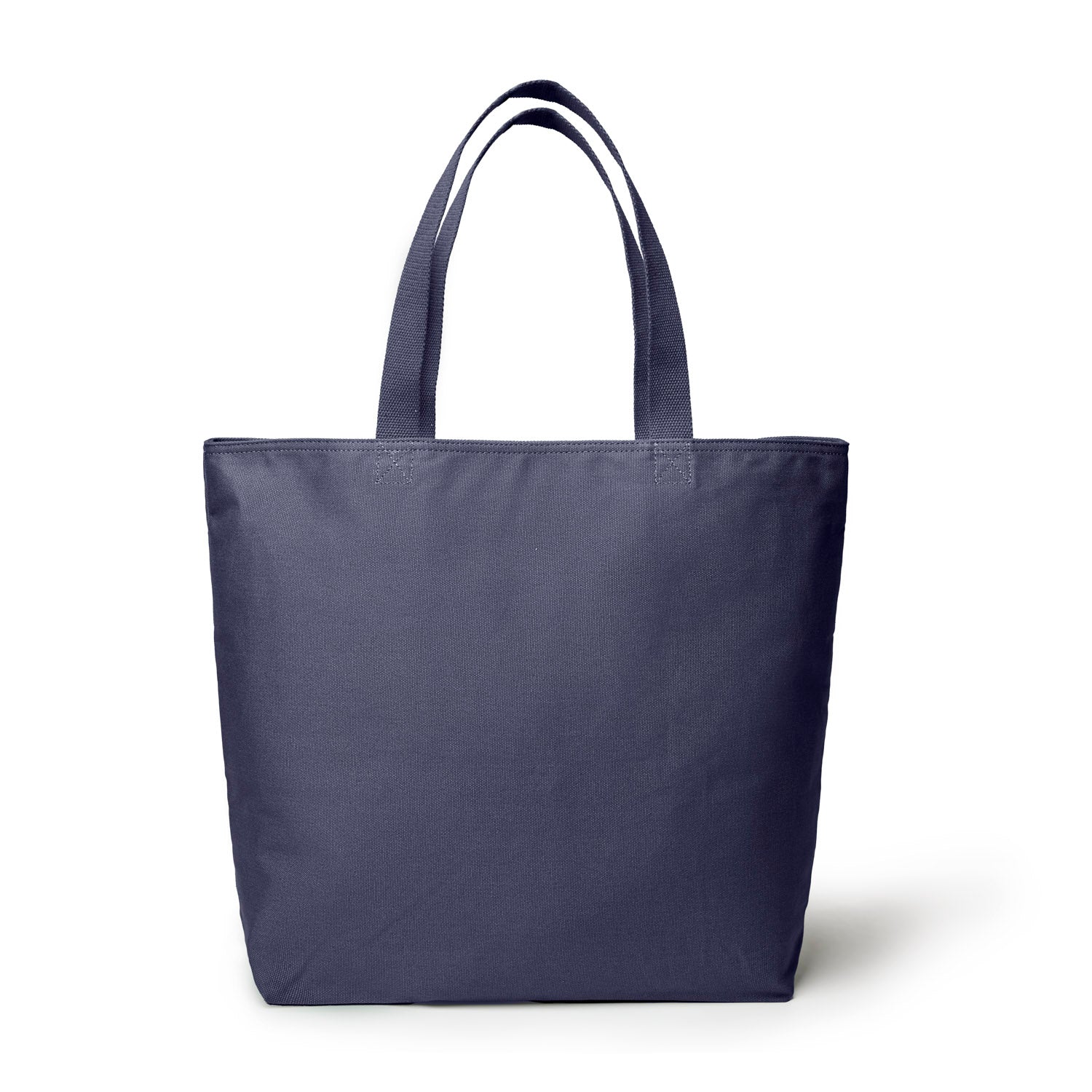 Busy Living Canvas Tote | Oversized Navy Travel Carryall | Glam