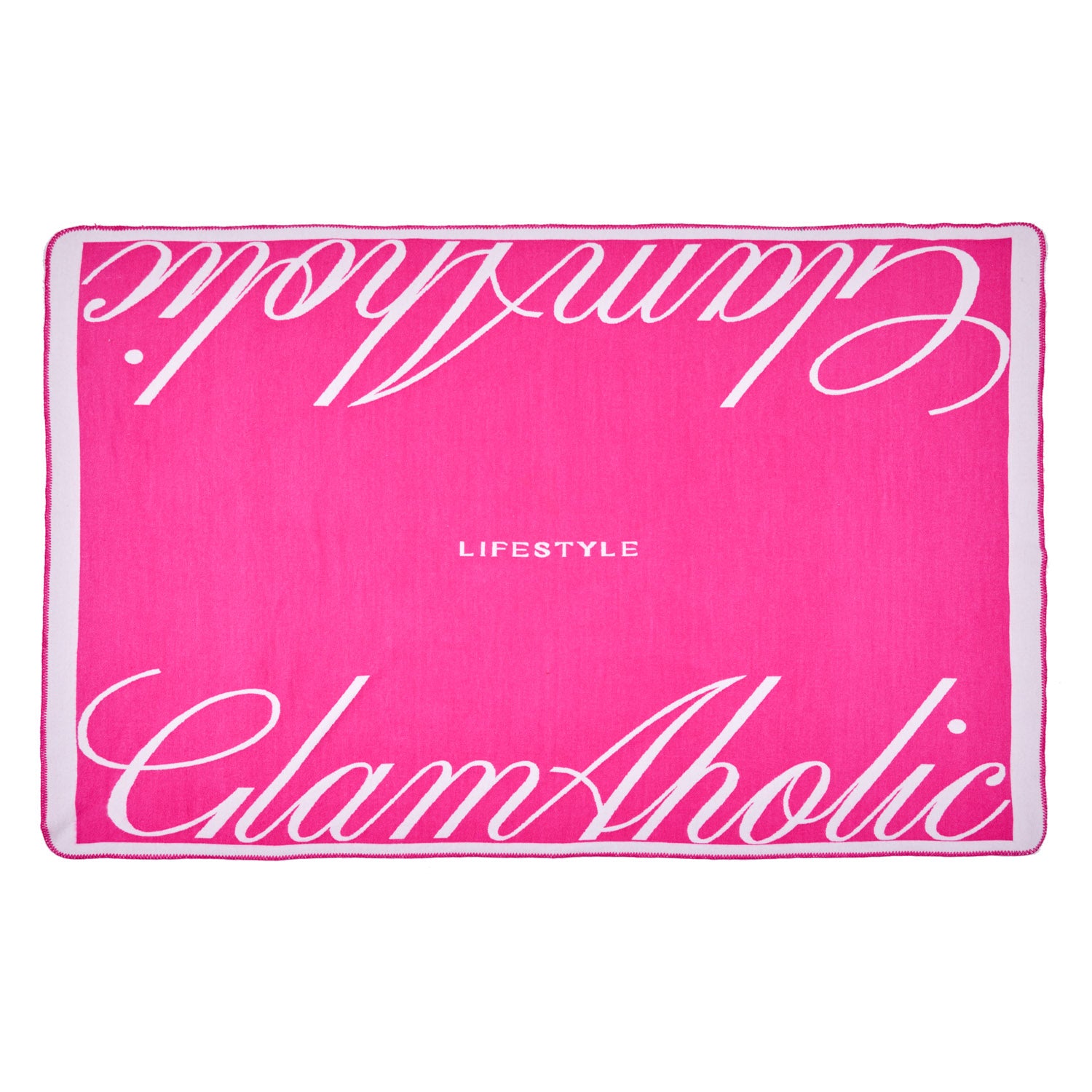 LUXE THROW BLANKET HOT PINK