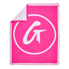 CLASSIC THROW BLANKET HOT PINK