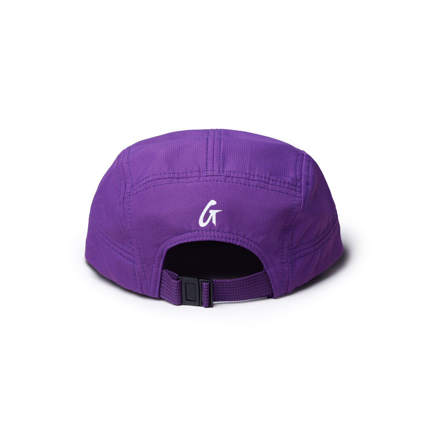 Athletic 5 Panel Hat - Purple | Low-Profile Fit | Water-Resistant