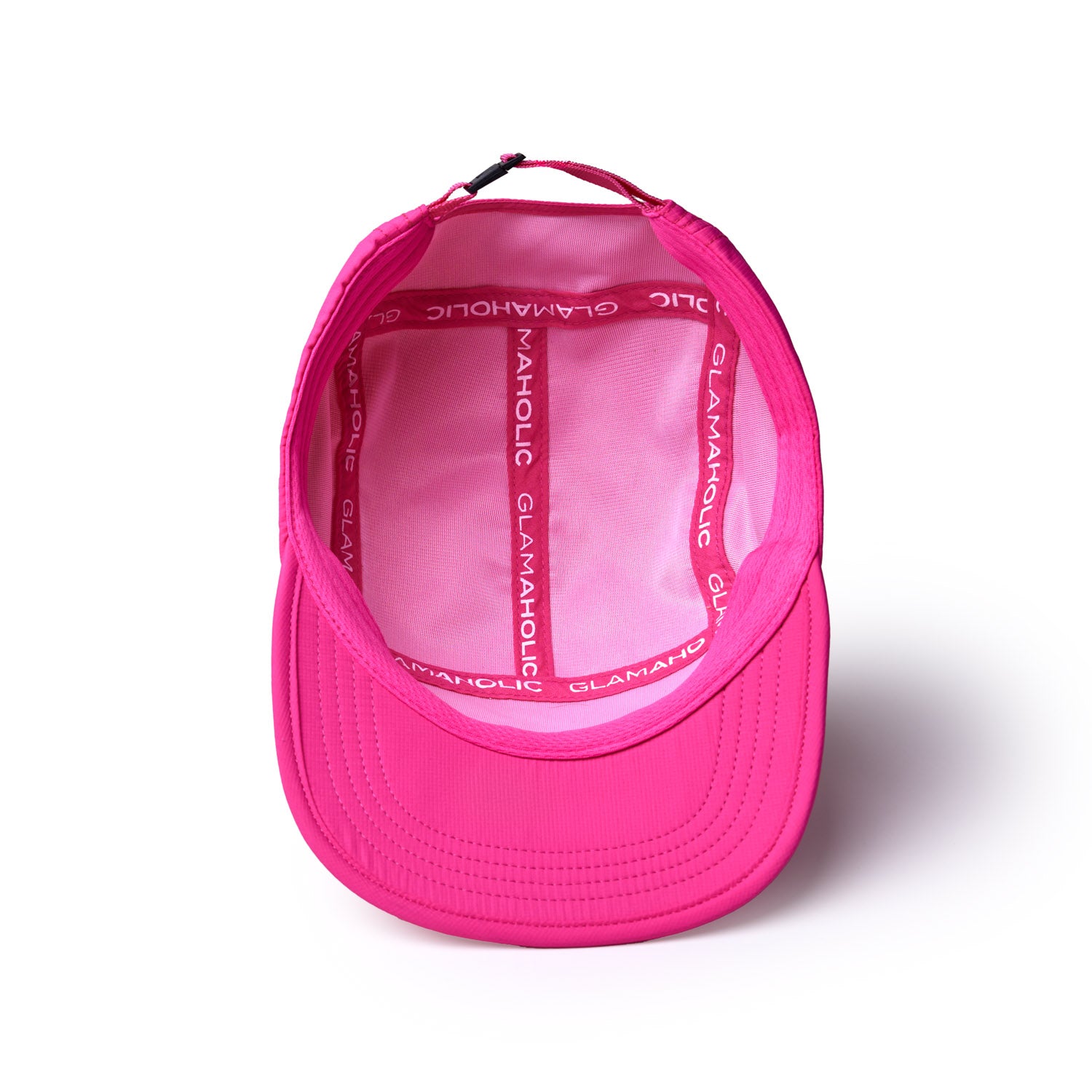 ATHLETIC 5 PANEL HAT - HOT PINK