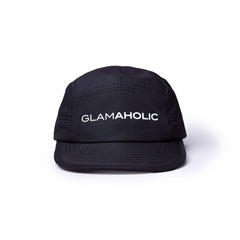 ATHLETIC 5 PANEL HAT - BLACK