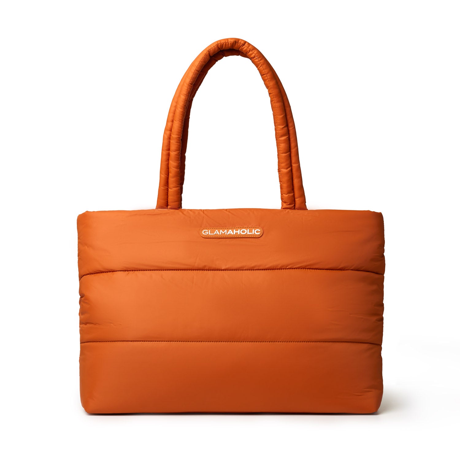 ATHLETIC NYLON TOTE - BROWN