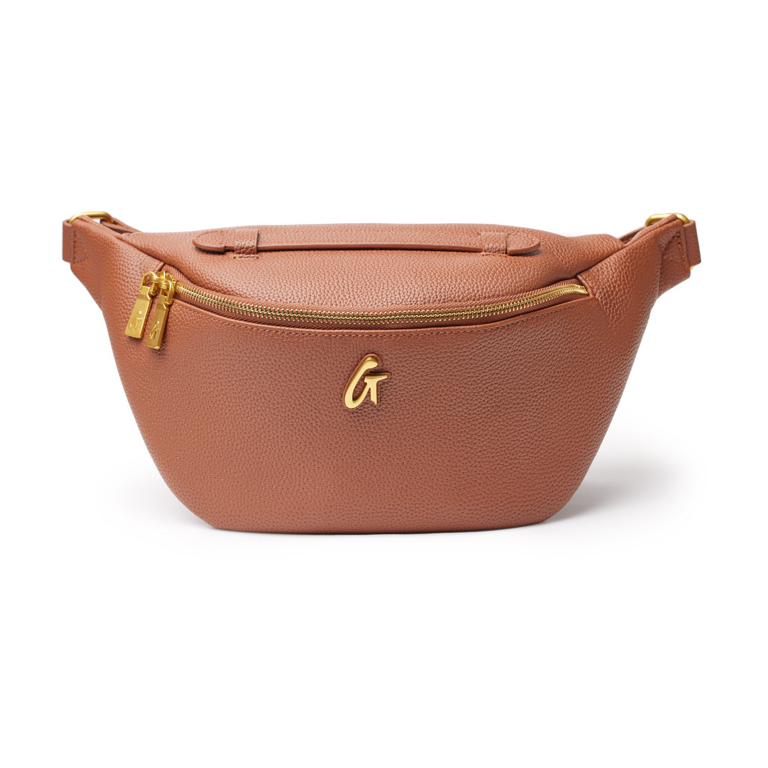 PEBBLE FANNY PACK BROWN