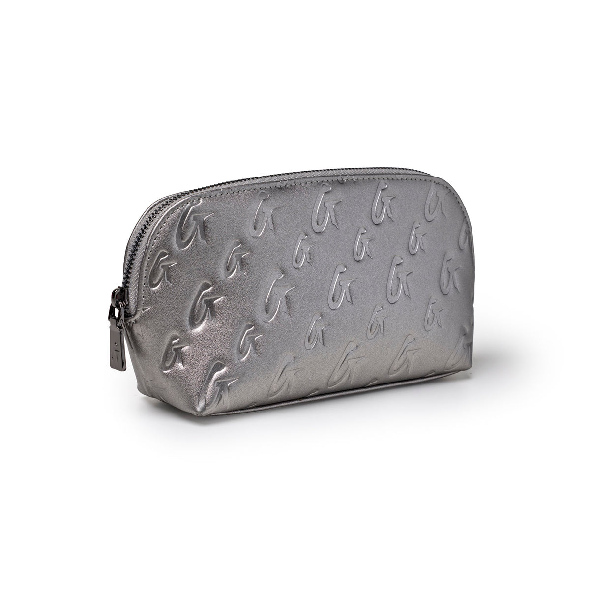 MONOGRAM COSMETIC POUCH - PLATINUM