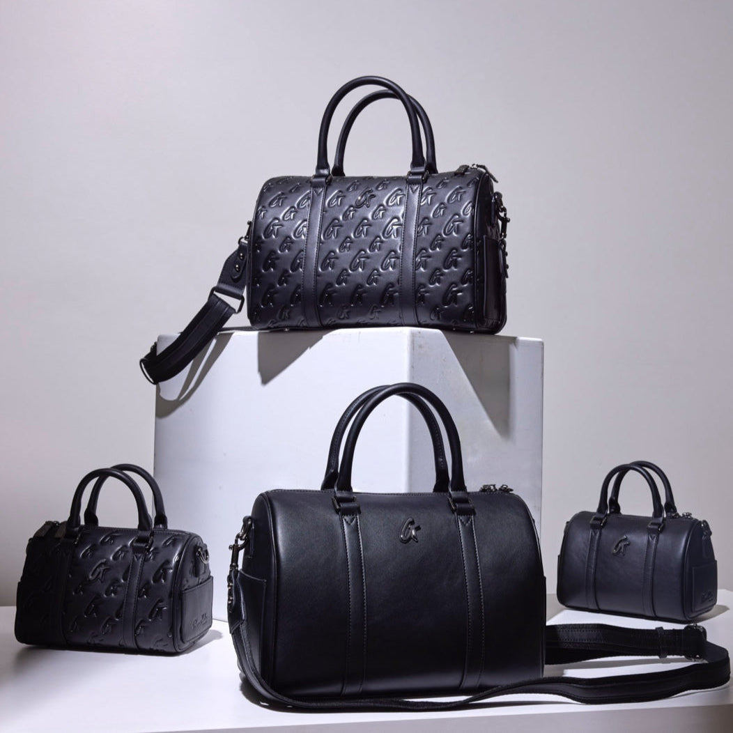 GLAM-AHOLIC LIFESTYLE PASSPORT HOLDER MONOGRAM HOT PINK