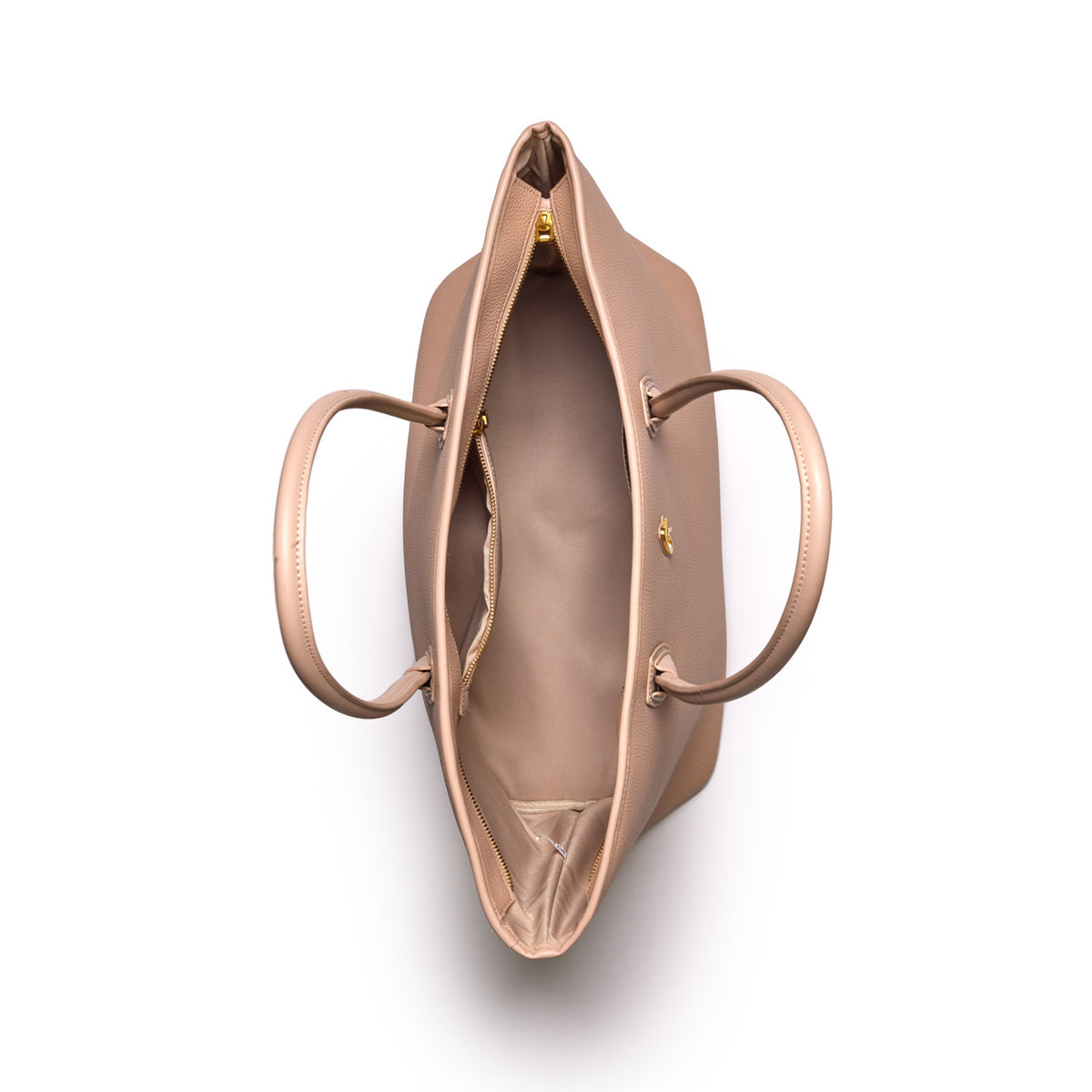 Puffer Tote Bag(Nude)