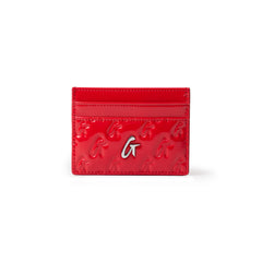 MONOGRAM MIRROR RED CARD HOLDER