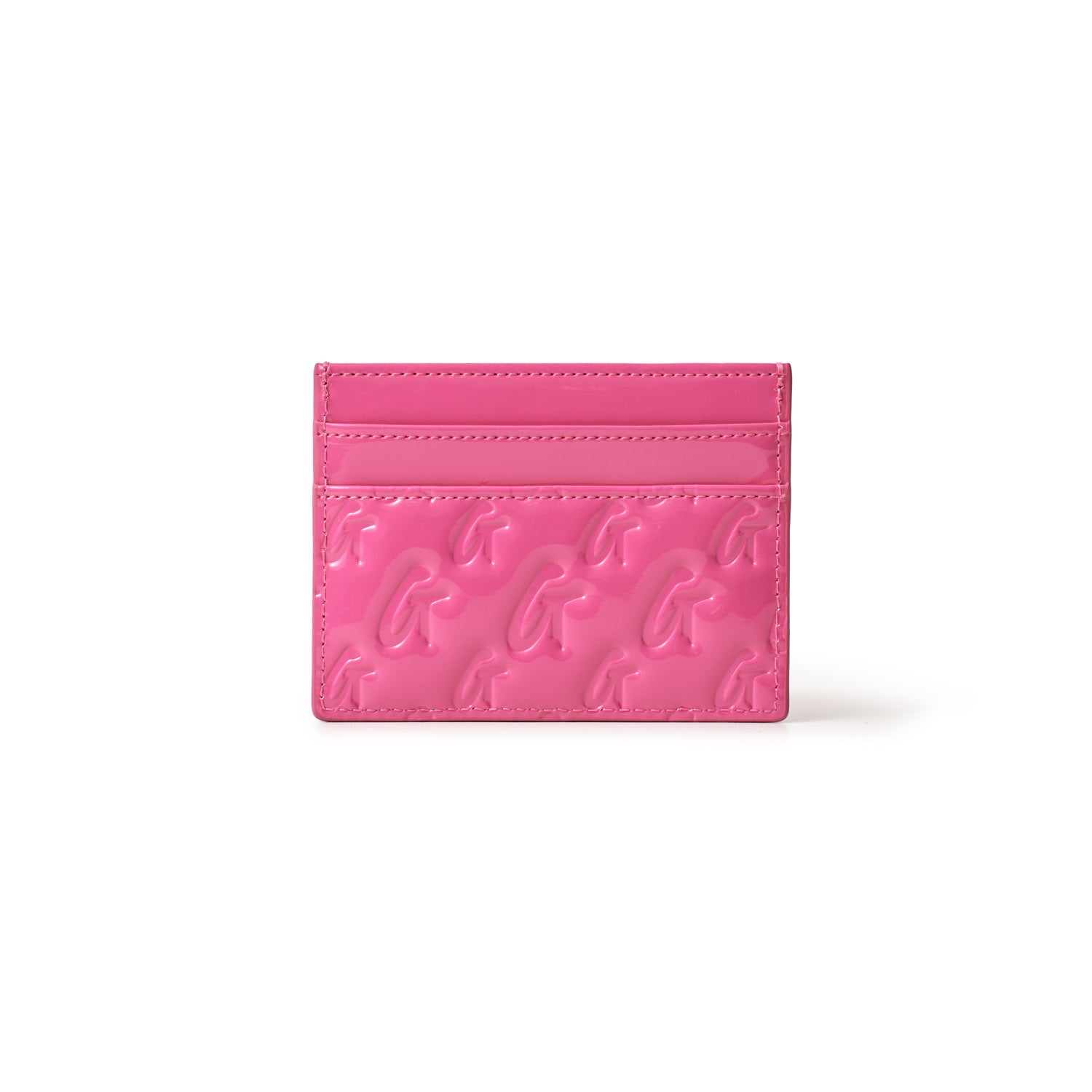 MONOGRAM GOLD COMPACT WOC CARDHOLDER BUNDLE - MIRROR HOT PINK