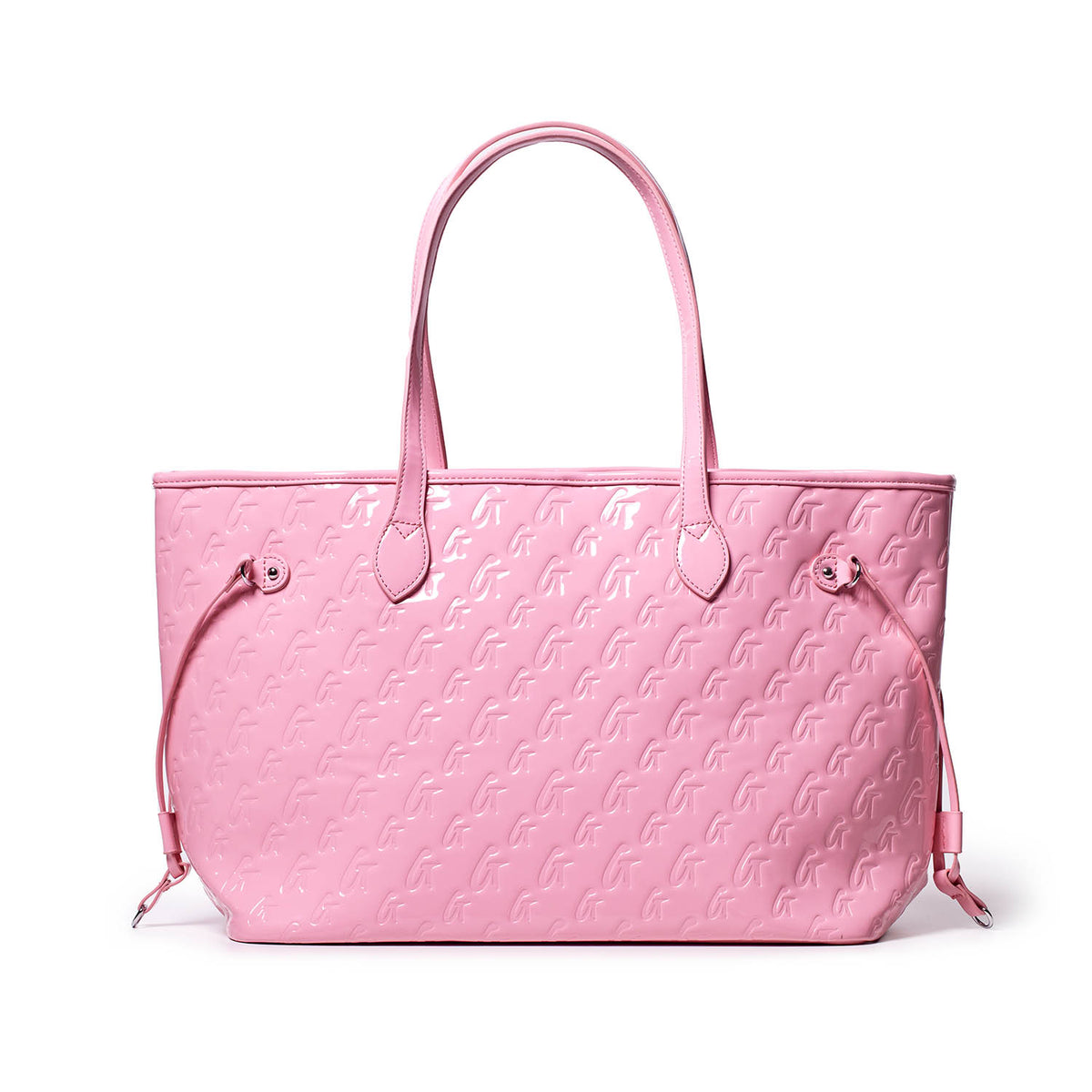 Monogram Glam Tote Mirror Light Pink - Vegan Leather Tote