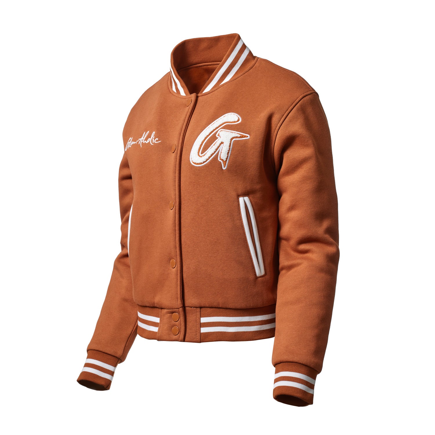 ESSENTIAL VARSITY JACKET - BROWN