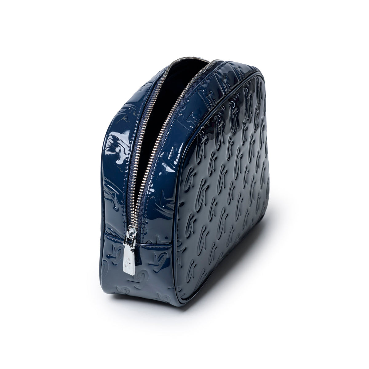 MONOGRAM TOILETRY SET - MIRROR NAVY