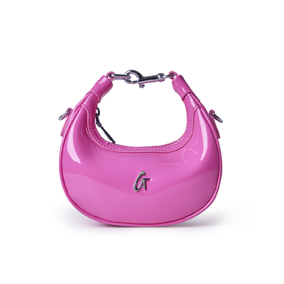 NANO MIRROR HOBO BAG - MIRROR HOT PINK